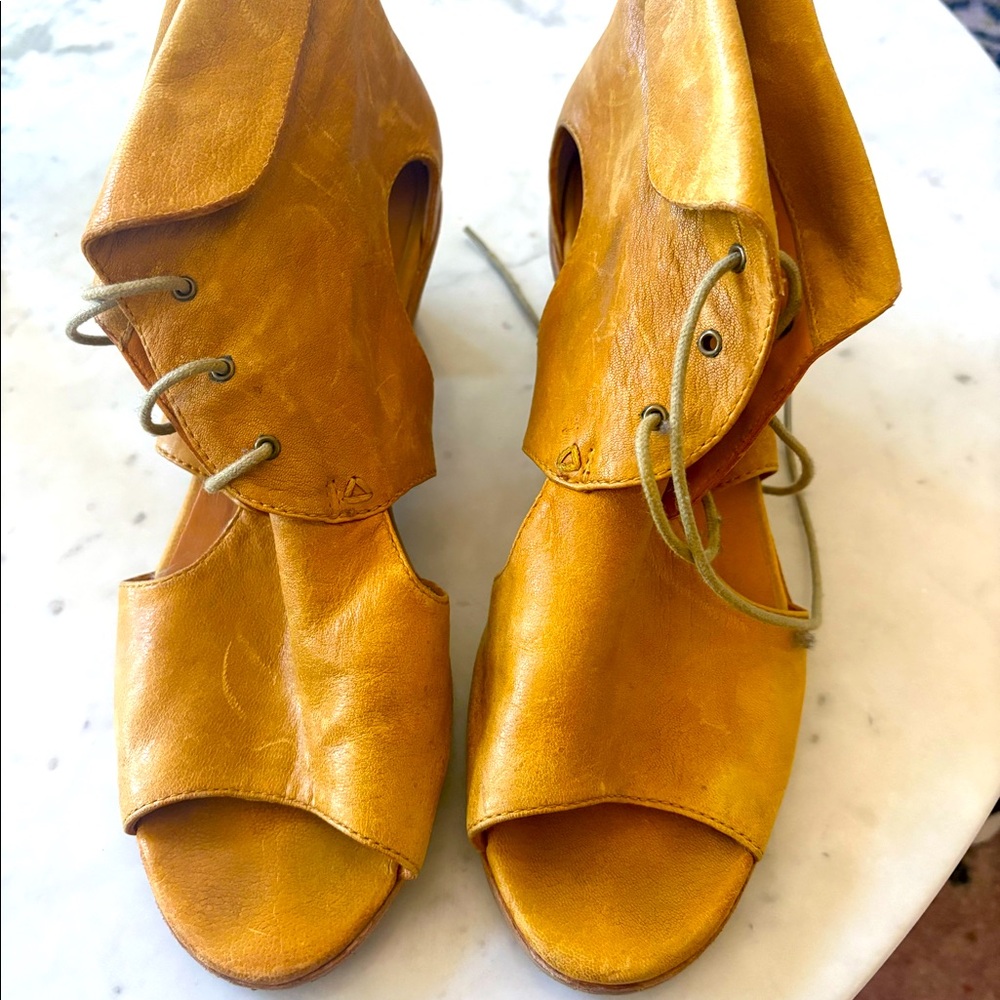 Gold Booties